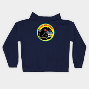 Fight the Power Panther Kids Hoodie